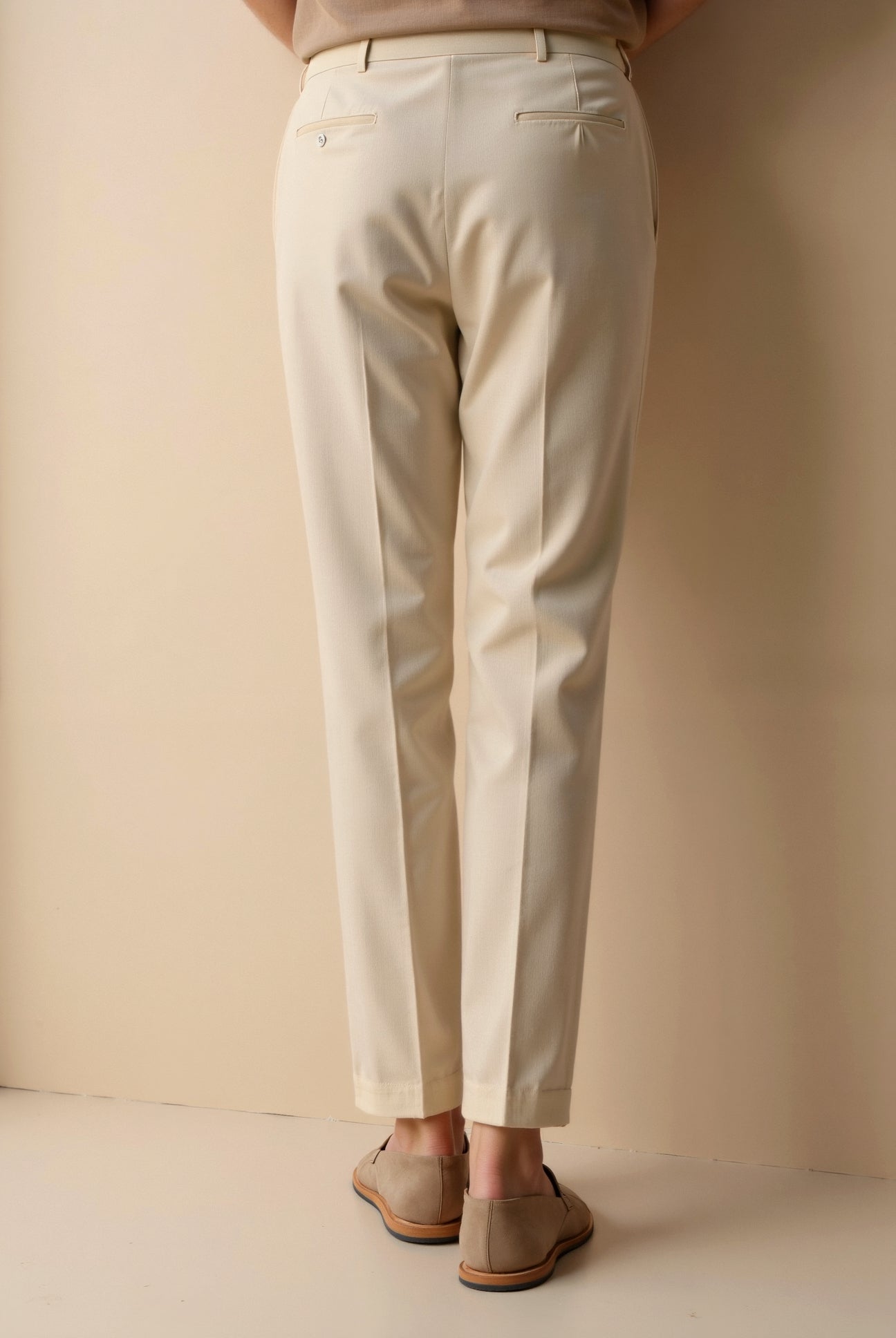 Luxury Regular Fit Chino Ankle Pants