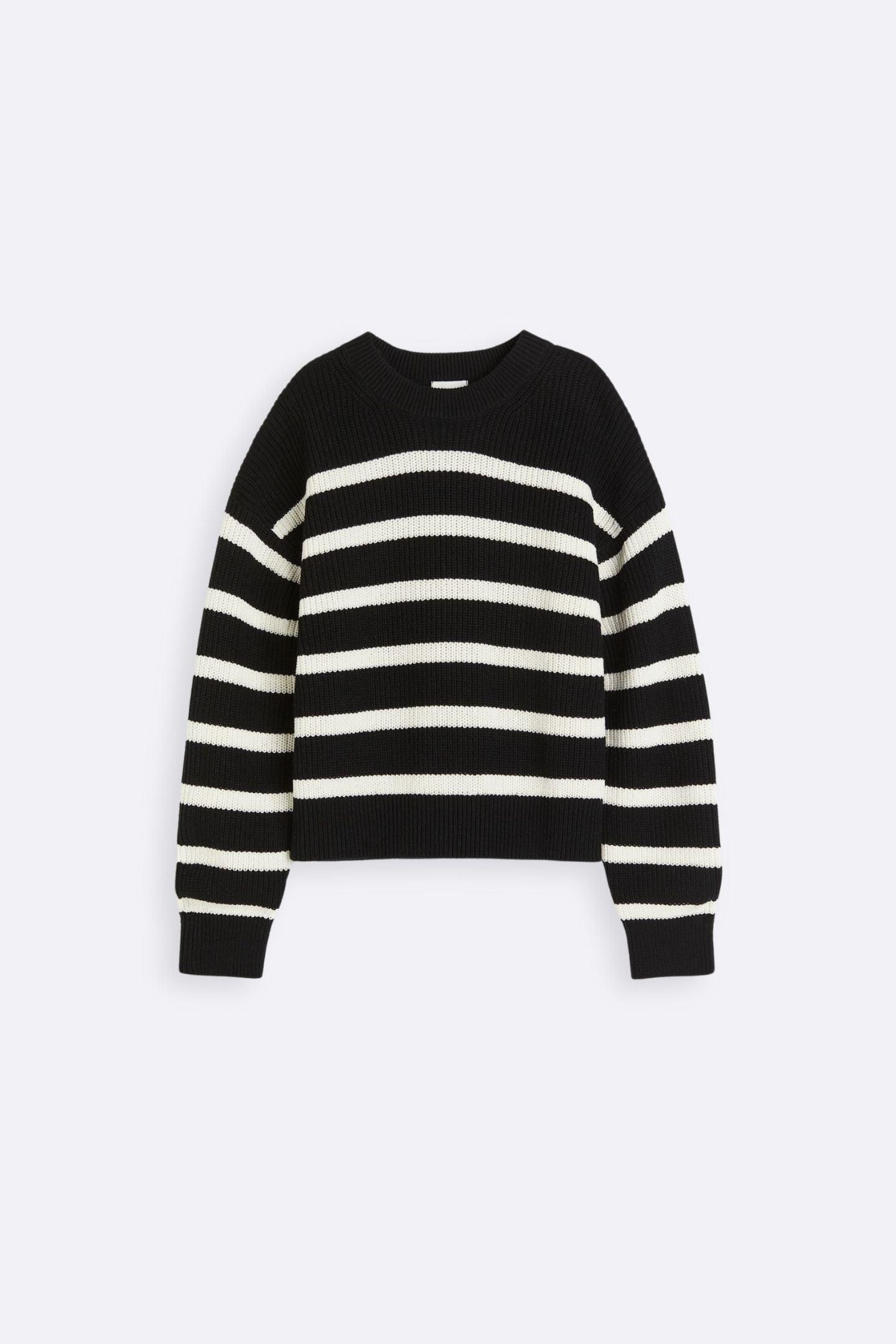 Old Money Classic Thin Striped Pullover