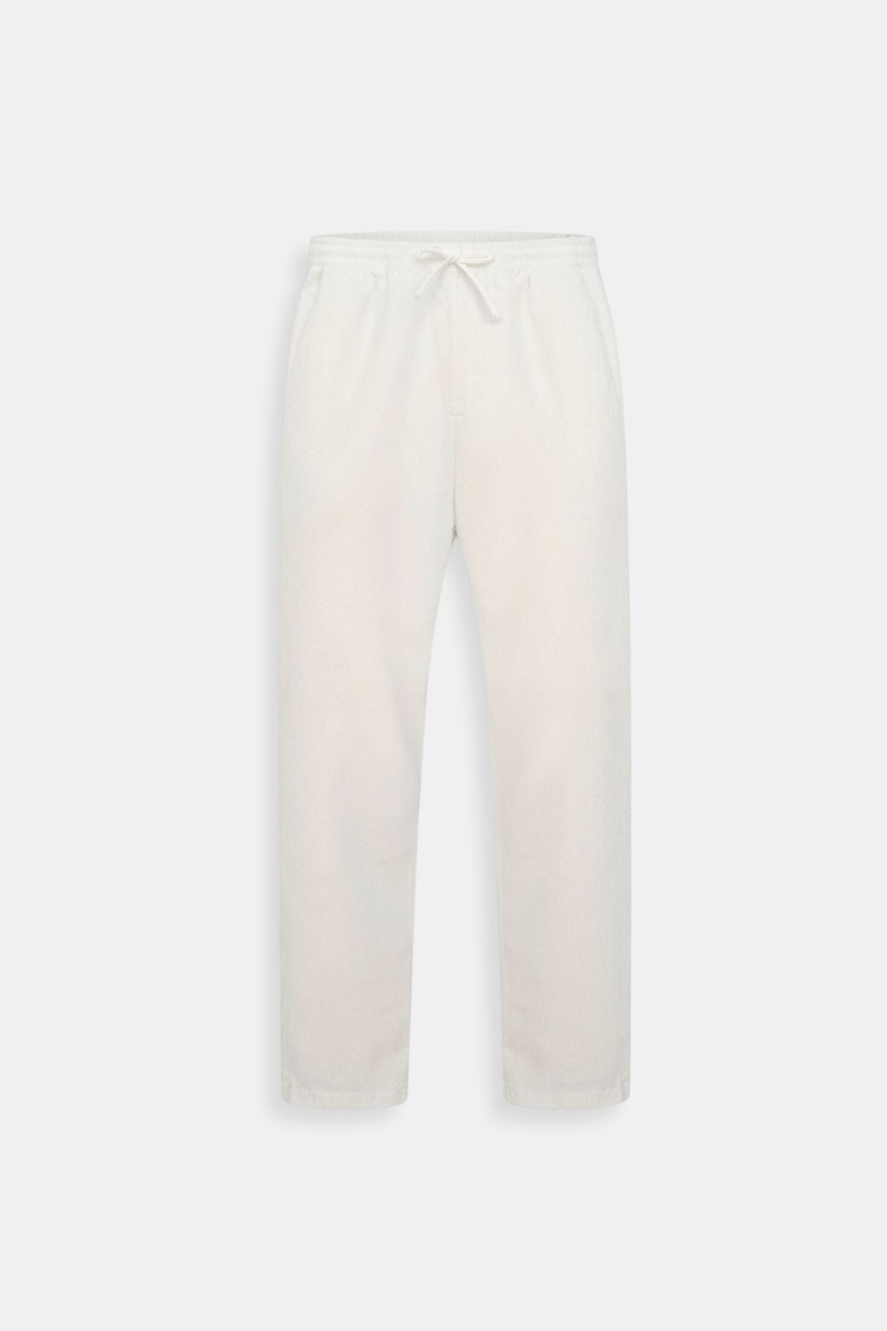 Old Money Cotton & Linen Blend Drawstring Pants