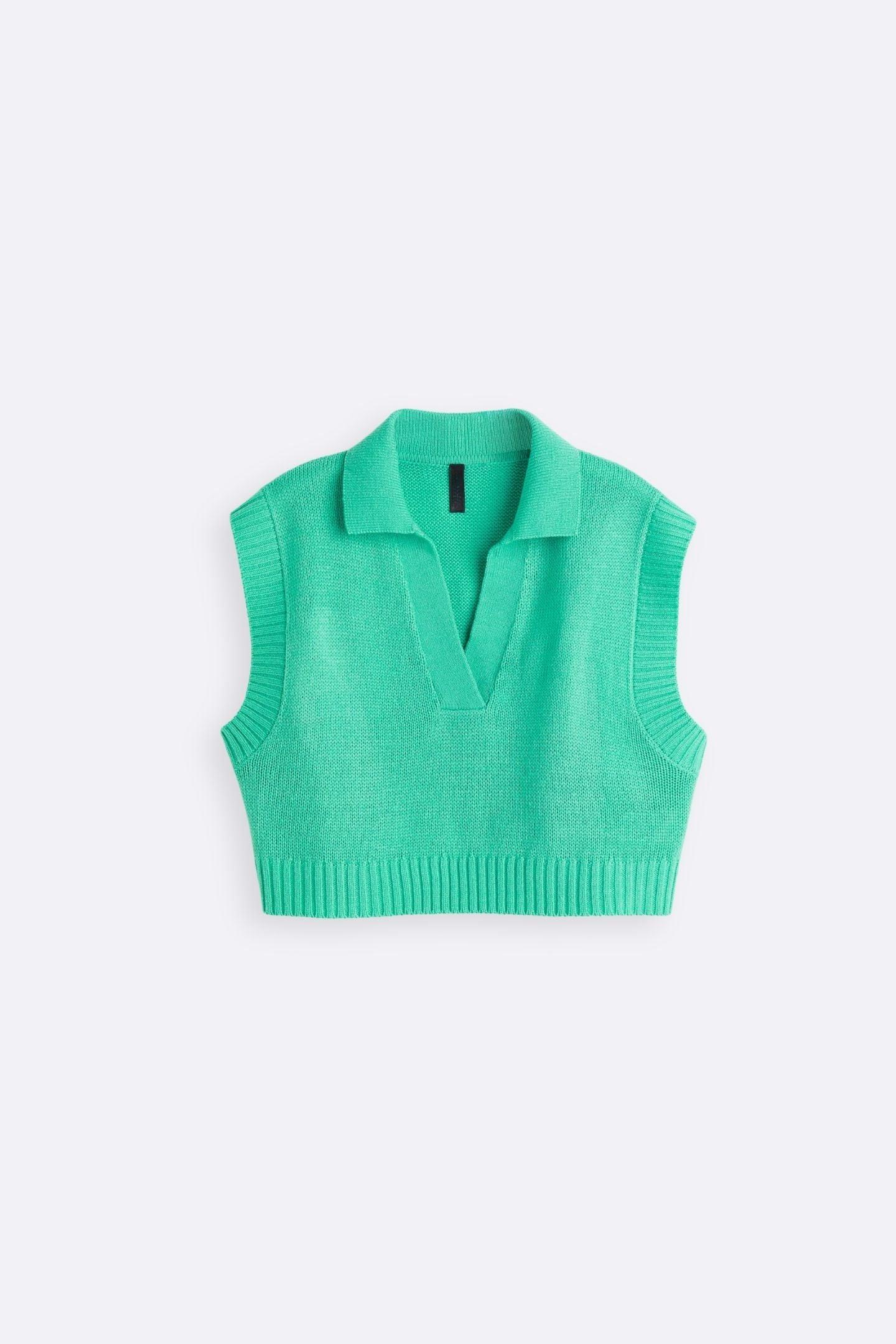 Old Money Polo Knit Vest